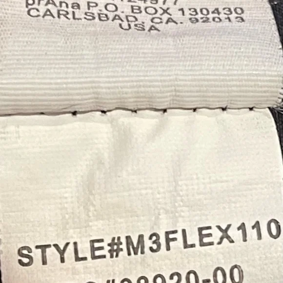 Prana Mens Black Drawstring Athletic Shorts with Side Pocket Size XL - Picture 8 of 9